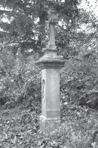 Ohaveč Kamenný kříž 1780, kříž z roku 1902 v
