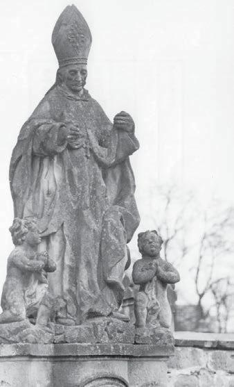 Původní stav sochy sv.
