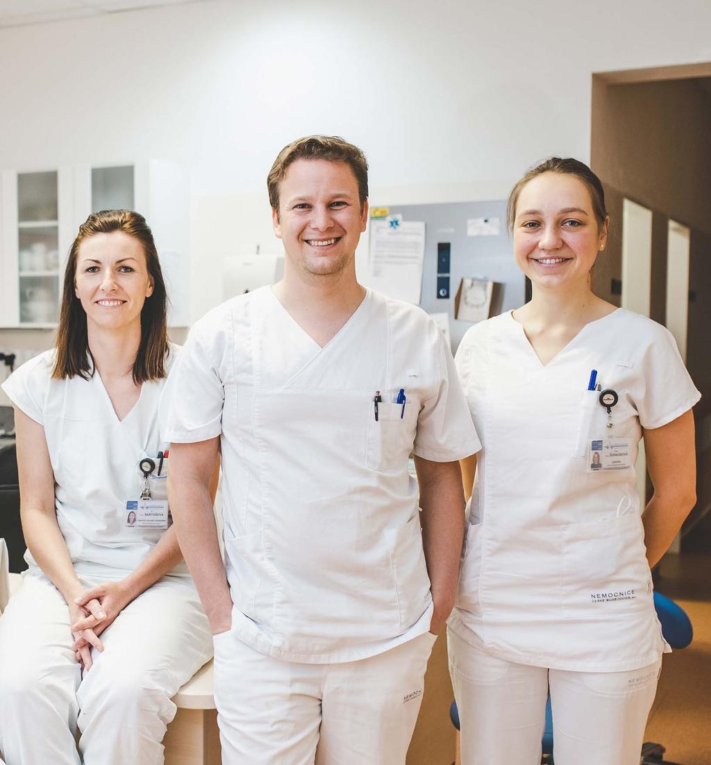 Bc. Petra Bartošová, MUDr. Daniel Gilani, MUDr. Mária Šípková Foto: Jan Luxík tam být po celou dobu i s miminkem a s doprovodem.