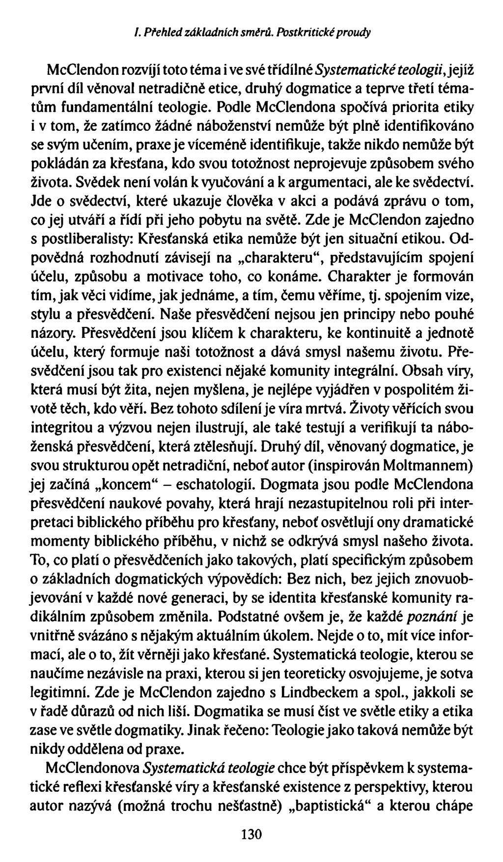 /. Přehled základních směrů.