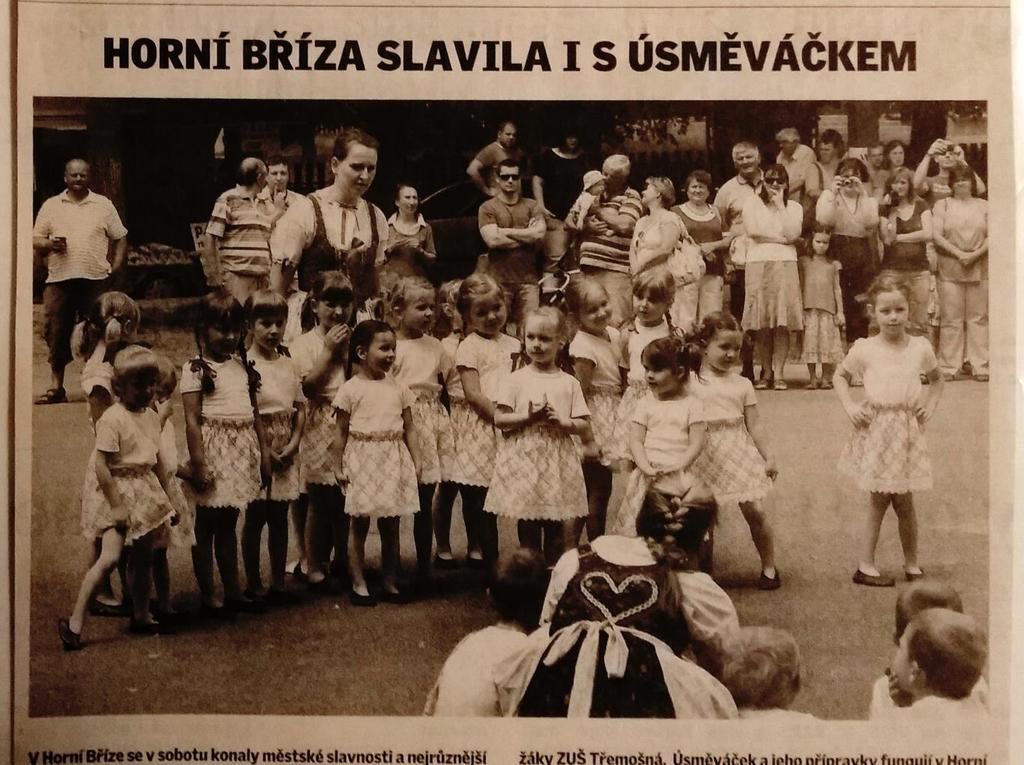 16.6. 2.ročník tenisového turnaje o putovní pohár města Lukáš Růžek obhájil loňský titul. 23.6.Slavnosti města úsměváček dětmi z mateřinek, ZŠ a ZUŠ pak hrála ZUŠ z Plas pro 38 všechny věkové