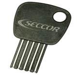 Obr. 32. Elektronický klíč SECCOR [3] 5.3 Elektromechanická cylindrická vložka iloq 131 Cylindrická vložka iloq 131(viz Obr.