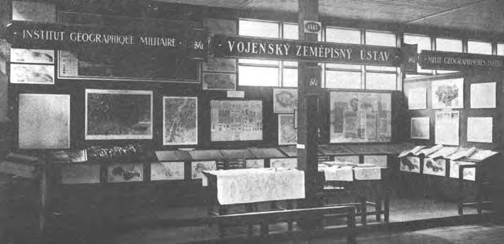 Vojenský geografický obzor 1/2020 V roce 1921 byly pořízeny: pneumatický kopírovací rám; zařízení pro galvanoplastiku a heliogravuru; sady písem pro ruční sazbu; ofsetový rychlolis Mann 70 104 cm s