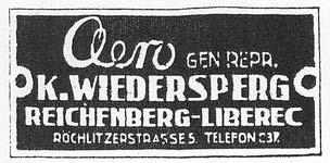 KAREL JOSEF baron WIEDERSPERG Jedna z mála dochovaných fotografií Karla Wiedersperga s vozem Aero 1000 Special se startovním číslem 21 pochází zřejmě z 11.9. 1932 z litoměřických Závodů do vrchu.