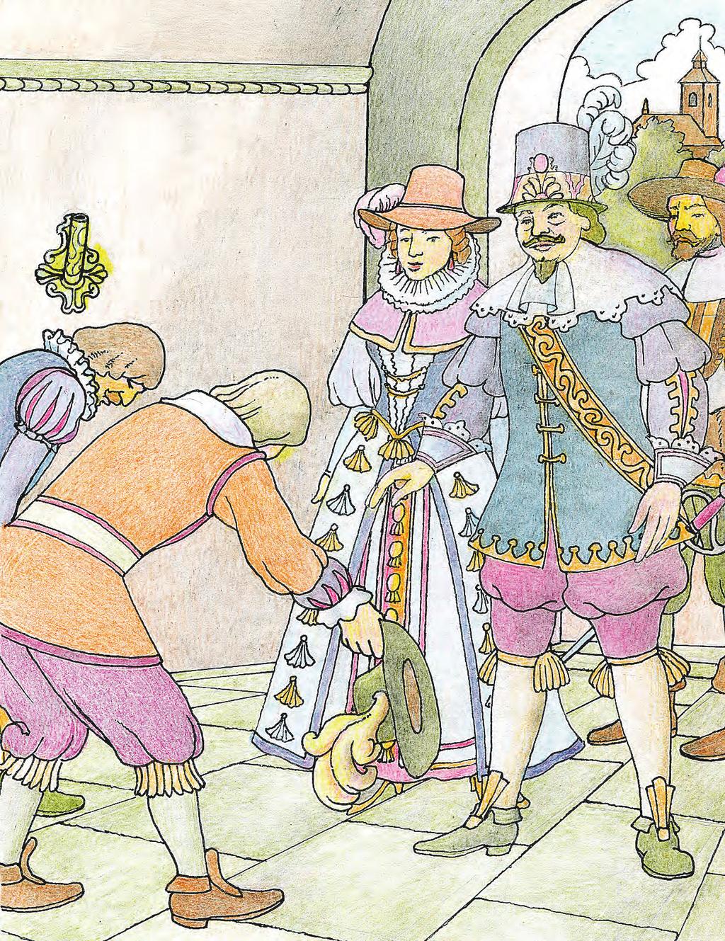 strana 12 výjev ze mšecké historie Mšecké listy 3.