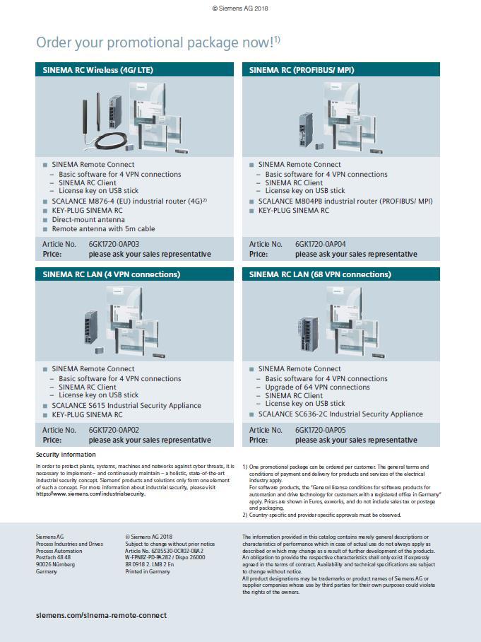 cz/industry-promo Balíčky SINEMA RC mobilní router (4G/ LTE) 6GK1720-0AP03 SINEMA RC mobilní router USA (4G/LTE NAM)