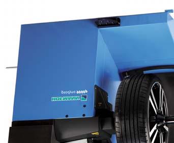 váha kola (kg) 70 hmotnost stroje (kg) 820 HOFMANN GEODYNA 9000P HI-TEC plně automatická vyvažovačka kol HI-TEC motorová vyvažovačka, plně