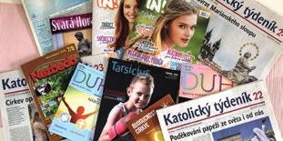 Tištěná média: > Katolický týdeník > IN! (časopis pro dívky) > Tarsicius (časopis pro ministranty) > Nezbeda a Duha (časopisy pro děti) > Milujte se!