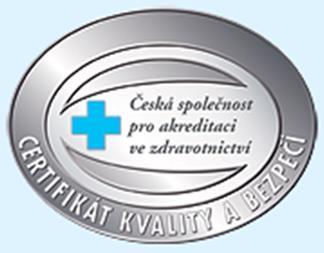 Certifikace, akreditace Získání akreditace V průběhu roku 2019 jsme obdrželi akreditaci k uskutečňování vzdělávání dle nových vzdělávacích programů lékařů v základním kmeni anesteziologickém,