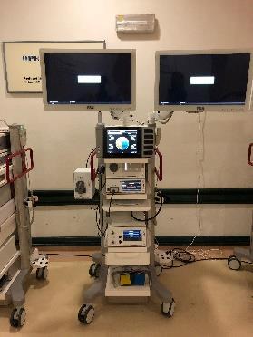 Přístroj slouží k vyšetřování ledvin, močového měchýře, prostaty a oblasti skróta, včetně funkce ledvin.