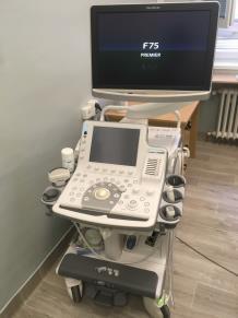 Kardiologický ultrazvuk pro dětské oddělení Kardiologický UZV pro dětskou ambulanci nahradil ultrazvukový přístroj z roku 2000, který