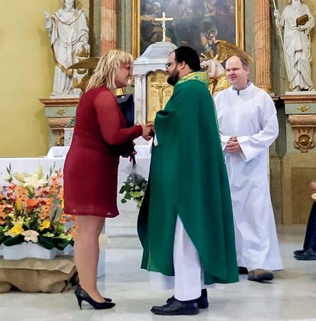 Chtěl bych vám všem při této příležitos poděkovat za ty tři společně prožité roky v našem farním společenství, za