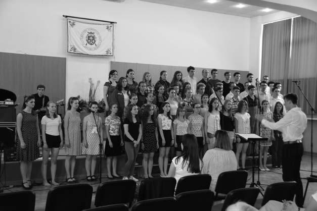 Hudební výchova 22. 24. března uspořádala Střední pedagogická a zdravotnická škola sv. Anežky České v Odrách 24.
