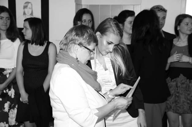 Ocenění studenti naší školy Lucie je příkladem studentky, která dokázala úspěšně zvládnout studium, sport a reprezentovat nejenom
