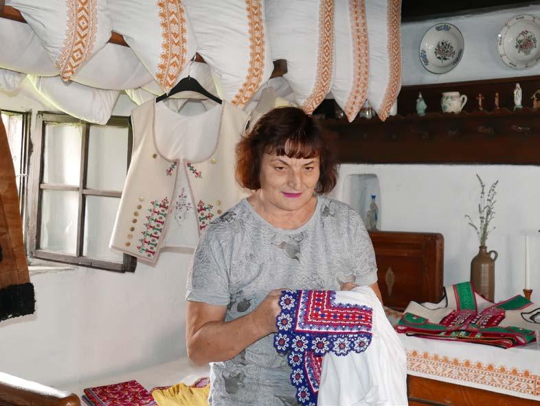 Marie Vachunová, mistr rukodělné výroby V letošním roce rada Jihomoravského kraje udělila tři tituly Mistr tradiční rukodělné výroby.