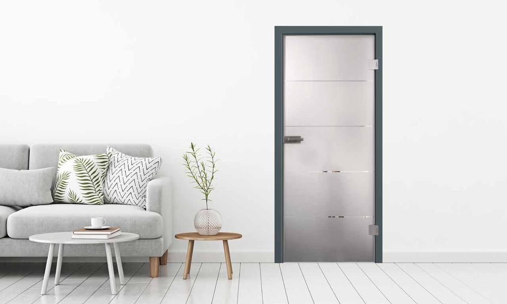 VEKRA Interier Glass Nový rozměr Vašeho bydlení Dveře GLASS představují atraktivní a luxusní řešení pro Váš byt či dům. Pomáhají ideálně prosvětlit interiér.