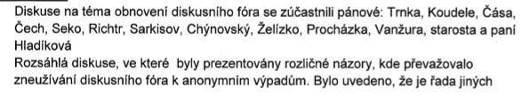 11 Diskuzní fórum