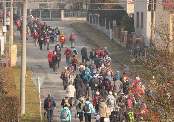 71 Hornobřízský puchýř Hornobřízský puchýř zaznamenal rekordní účast 9.3.2014 Horní Bříza Slunečné počasí a přijatelné teploty přilákaly na již 26.