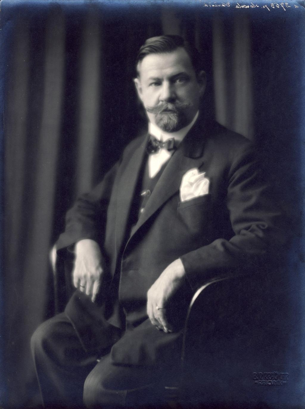 Starosta Čeněk Vaněček.