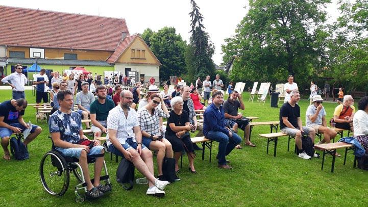 ARCHITEKTURA červen 2020 Do budoucna je pro tuto lokalitu nejkritičtějším bodem posouzení trasy Nové průběžné a její role v rámci obce.