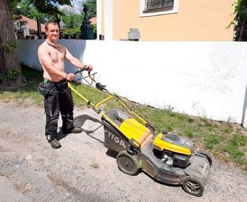 Je to práce hodně rozmanitá a hlavně nikdy nekončící. Tomáš Tondr o tom ví své. Pracuje v údržbě už jedenáctým rokem. Zná na rozsáhlém území obce každý kout.