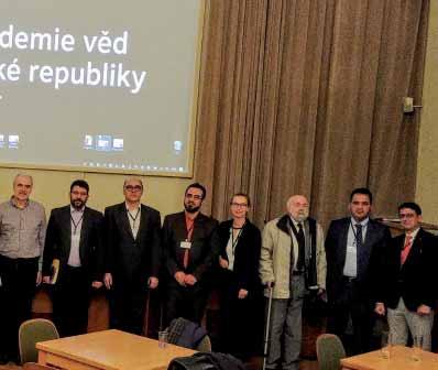 Účastníci mezinárodní konference Ší itský islám a výzvy současné doby, mezi nimi Mohsen Malek Afzali (Al-Mustafa International University, Qom), Nassr Mohammed Ali