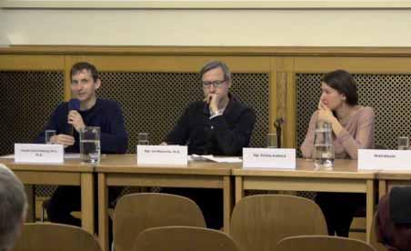 Panelová diskuse o významu disentu v minulosti a dnes Disent a dnešek, konaná v rámci