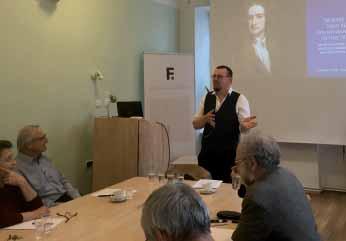 Cyklus přednášek o Isaaku Newtonovi, zasedací místnost FLÚ, Praha, 22. 29. 5. 2019, Cornelis J.
