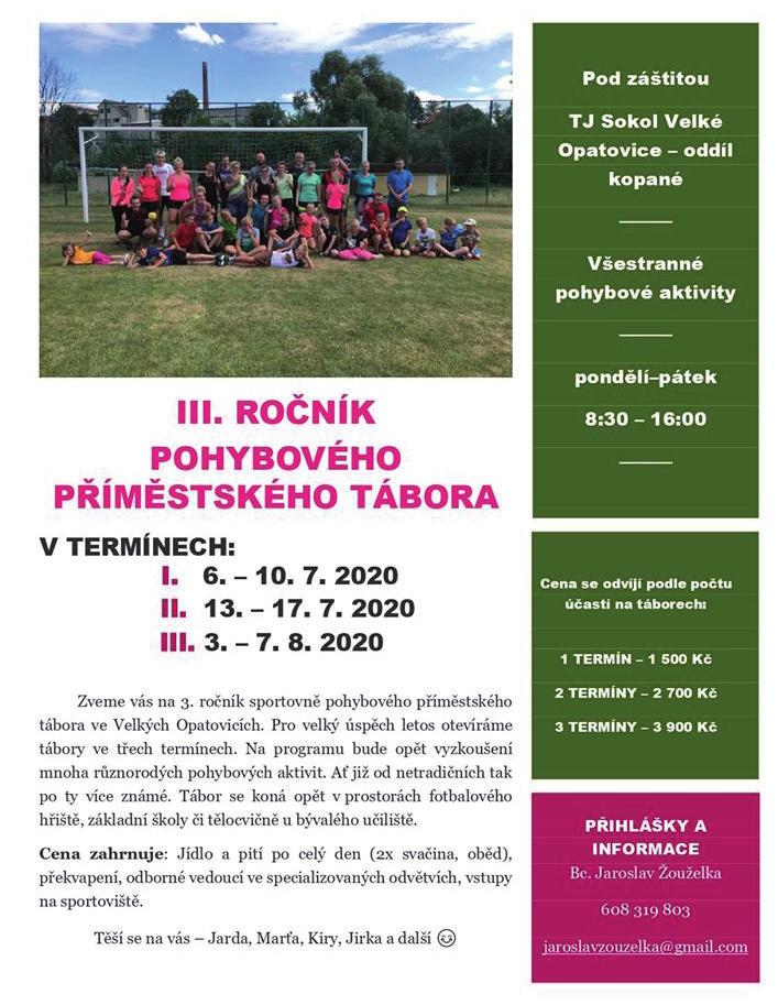 Příměstské tábory 2020 Jezdecký klub Osada Lípa, Zadní Arnoštov