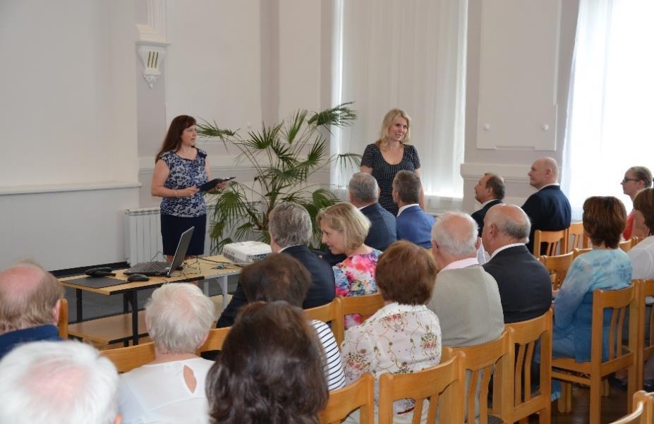 , při projevu na slavnostním shromáždění v aule