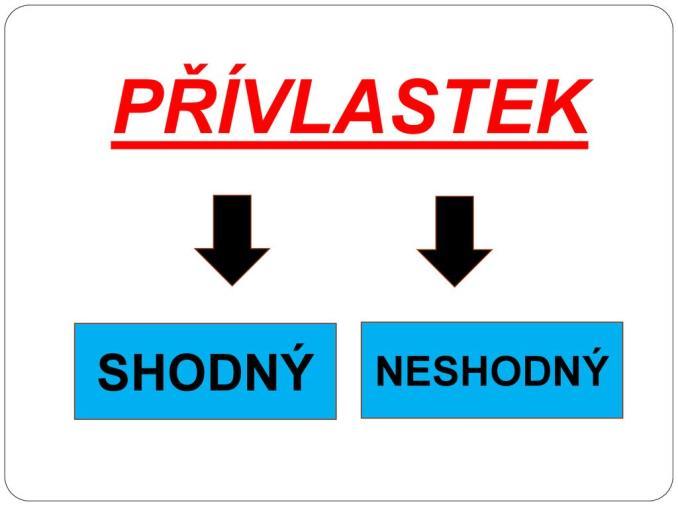 lehká obtížnost: Procvič si učivo o přívlastku: https://www.umimecesky.cz/rozbory-privlastek-shodny-1-uroven/2092 https://www.umimecesky.cz/rozbory-privlastek-shodny-neshodny-1-uroven/2045 střední obtížnost: https://www.