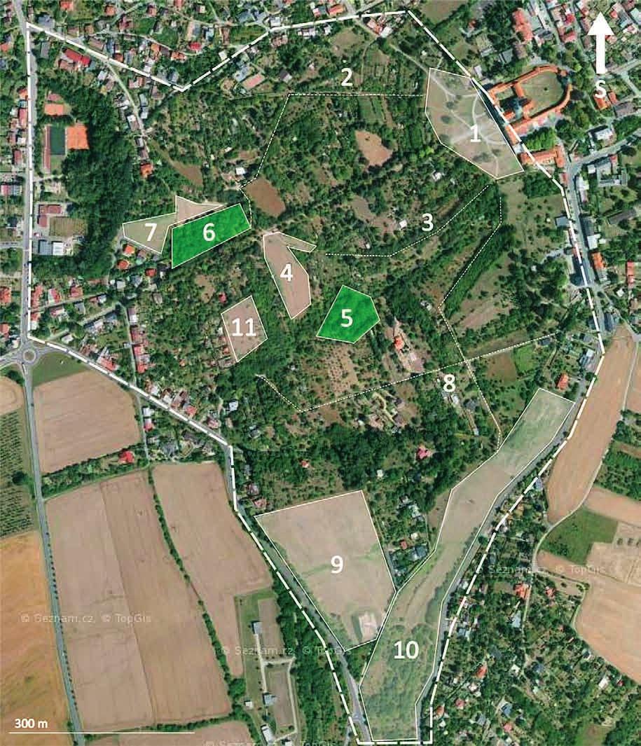 V terénu pořízený dokladový materiál je uložen ve veřejně přístupném herbáři Katedry botaniky Přírodovědecké fakulty Univerzity Palackého [OL] a v textu jsou takové položky značeny akronymem (OL).