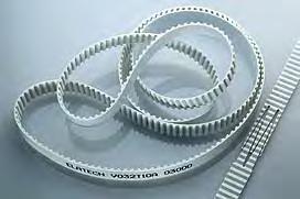 Thanks to the specific manufacturing process, any length may be obtained tooth by tooth (for minimum length see technical data). Free combination with special backing material, welded profiles etc.