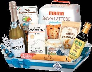 SENZA LATTOSIO BEZ LAKTÓZY Vánoční bábovka panettone bez laktózy 750 g Slané sušenky tarallini s extra