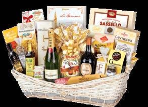 Čokoládové sušenky cantuccini 90 g Omáčka z rajčat a hříbů 185 g Grilovaná zelenina 185 g Sušené míchané houby s hříbky 15 g Slané sušenky tarallini s
