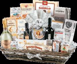 ALFIERE Vánoční bábovka panettone 750 g Sušenky canestrelli 135 g Ovocné gumové bonbony bez lepku 80 g Sušenky cantuccini s čokoládovými kapkami 90 g Sušenky 150 g Měkký turecký med s mandlemi 75 g