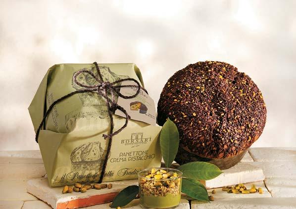 Panettone s pistáciemi z Bronte 1 kg Kod: 340094