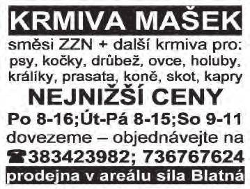 Ročník 28 (38) Blatná 3.