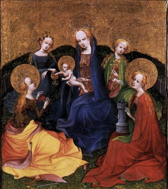 Starší mistr svatého Příbuzenství: Triptych s