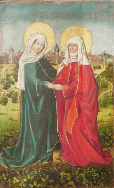 Zvěstování, kolem 1445 31. Mistr E.S.