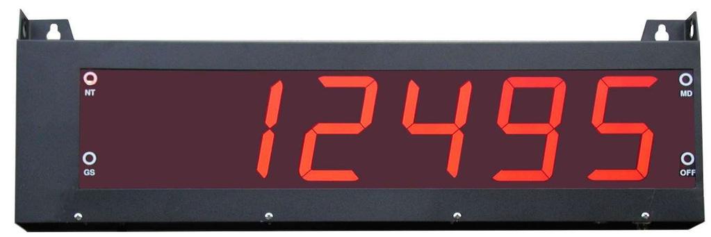 Big display ( second display ), can be combined with all KPZ Indicator Model : KPZ GD 1-1 150057052000 Large display KPZ GD1-1, 6-digit, 127 mm LED dot matrix, with 5m connection cable and interface