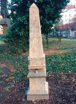 Další známou prací Kašpara Royka, která je rovněž příspěvkem k církevním dějinám, je dílo Christliche Religions-und Kirchengeschichte (I-IV, 1789 1792). Roykův náhrobek (na mapě č.