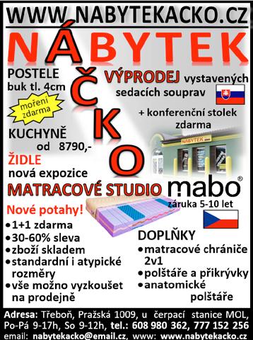 Třebízského 04 I Třeboň 730 430 430 www.poda.cz V Třeboni nás najdete v ulici Na Sadech 6.