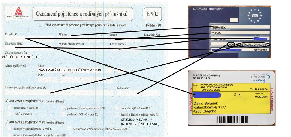 Jak správně vyplnit