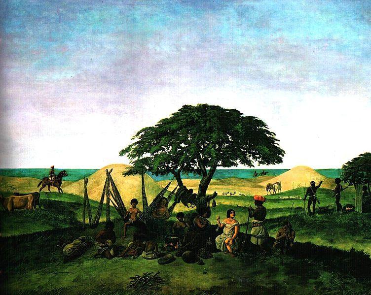 180 x 143 cm. Tempera na papíře.