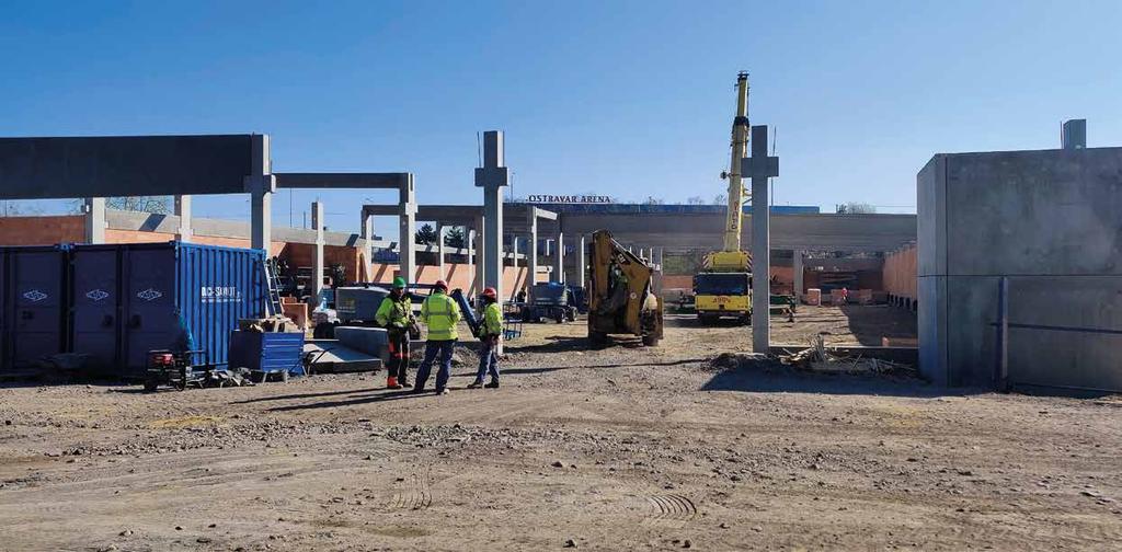 Prodejny potravin Sviadnov, Ostrava Jugoslávská, Slavkov Novostavba prodejen potravin Půdorys /