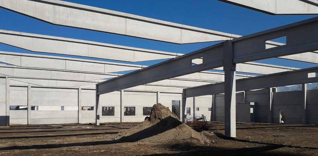 Kaufland Humpolec Prodejna potravin Půdorys / Půdorysná plocha: Termín montáže: 123 x 55 m / 8 500 m