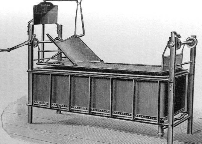 Z HISTORIE ČESKÉ DERMATOVENEROLOGIE Obr. 4 Ukázky obrázků z Dermatologie II. část speciální b) therapie chorob kožních (Šamberger, Praha, 1925) a) Lázně celkové isotermické (tzv.
