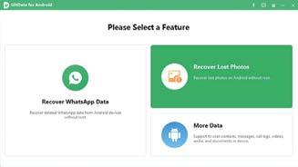 CHI DVD > OBSAH UltData for Android Data Recovery 6 Obnova dat v Androidu rogram Tenorshare UltData for Android Data Recovery 6 umí prohledat úložiště androidových telefonů a obnovit z nich smazaná