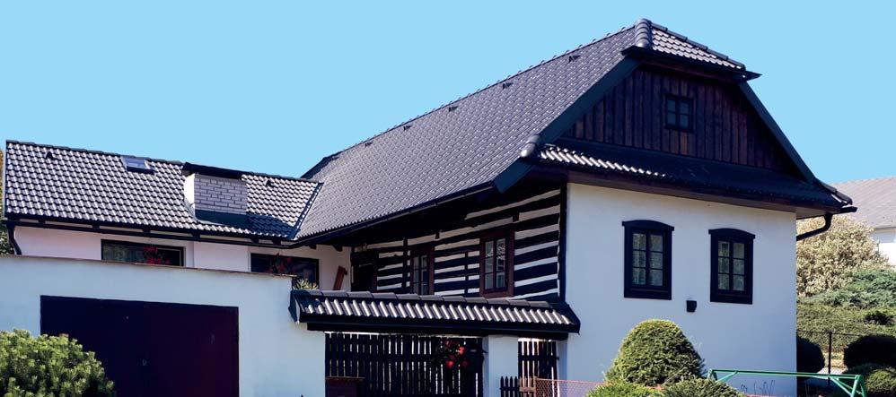CLASSIC AERLOX ULTRA Classic AERLOX ULTRA je o 30% lehčí než srovnatelná betonová střešní taška.